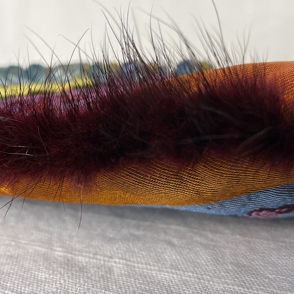 Gorgeous Mulimedia Small Handbag purse mini hippie chic Malina ? Vintage ? - Picture 9 of 16